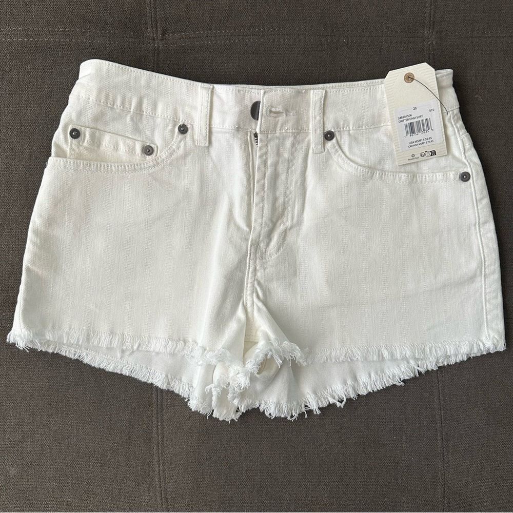 Billabong Drifter denim shorts in salt crystal